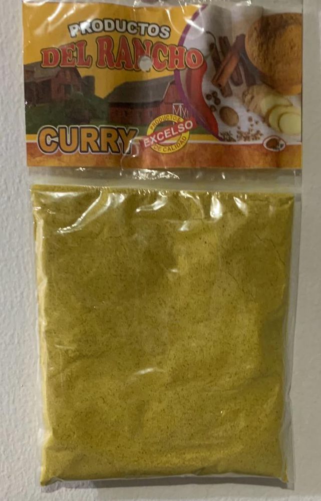 Del Rancho Curry En Bolsa 70 g