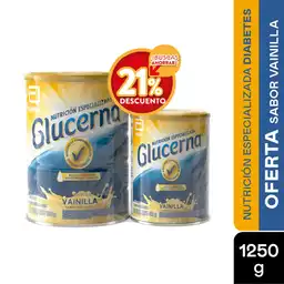 Oferta Glucerna Vainilla Polvo + Glucerna Vainilla Polvo
