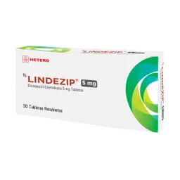 Lindezip 5 Mg Tableta Recubierta