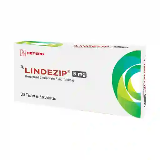 Lindezip 5 Mg Tableta Recubierta