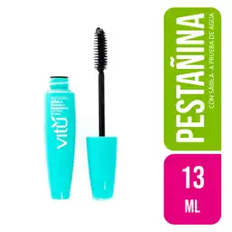 Vitu Pestañina Sábila a Prueba de Agua Negra
