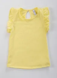 Blusa Manga Corta 4T Amarillo Ref: 69008 People