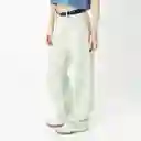 Jean Tiro Alto Bota Recta Azul Talla 10 - 717199