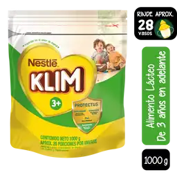 Alimento lácteo KLIM 3+ x 1000g