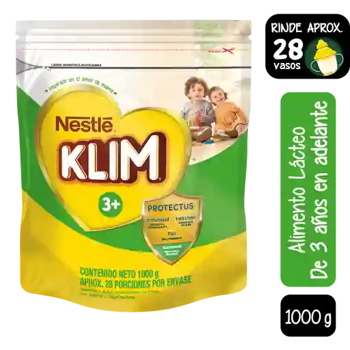 Alimento lácteo KLIM 3+ x 1000g