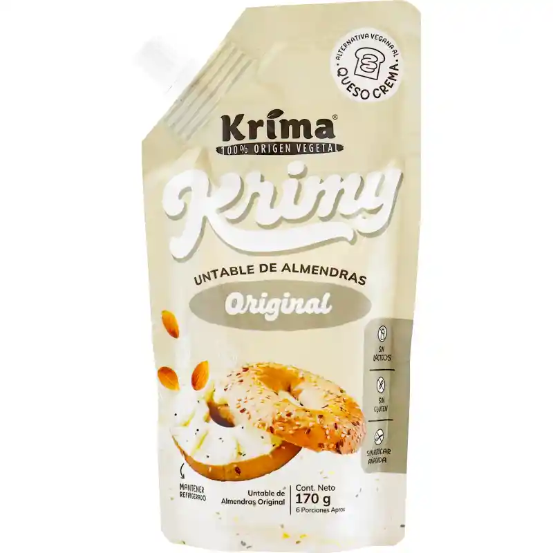 Krima Queso Crema Almendra Original