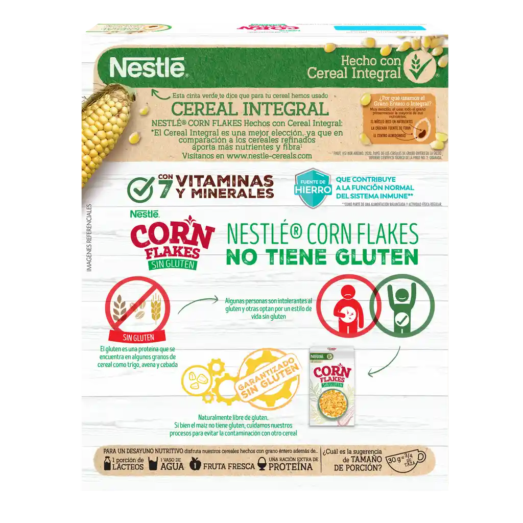 Cereal CORN FLAKES de NESTLÉ sin gluten x 180g