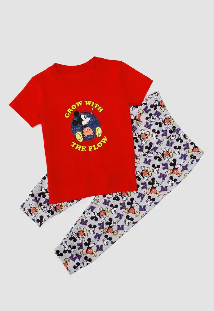 Pijama Dos Piezas 4t-rojo