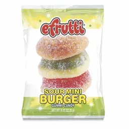 Efrutti Gomita Hamburguesa Agria