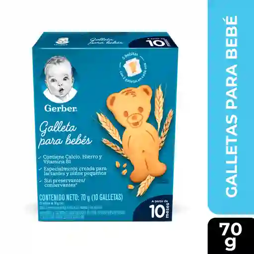 Galletas para bebés GERBER x 70g