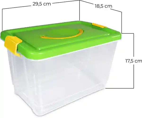 Caja Organizadora Forte no. 2 Alta 6.5 L