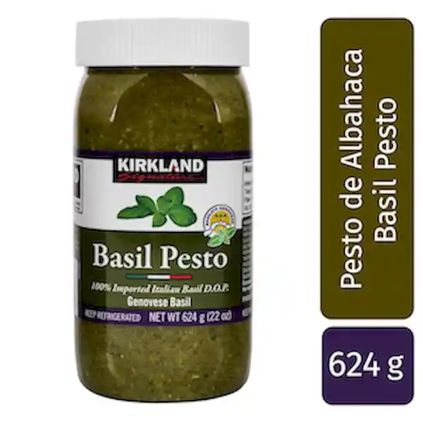 Kirkland Signature Salsa Pesto de Albahaca Italiana