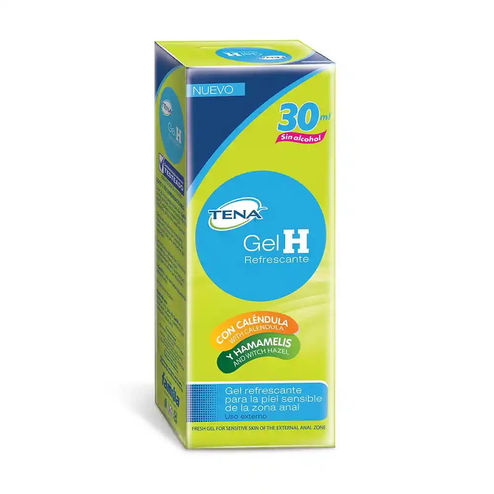Tena Gel H Refrescante para Piel Sensible con Caléndula