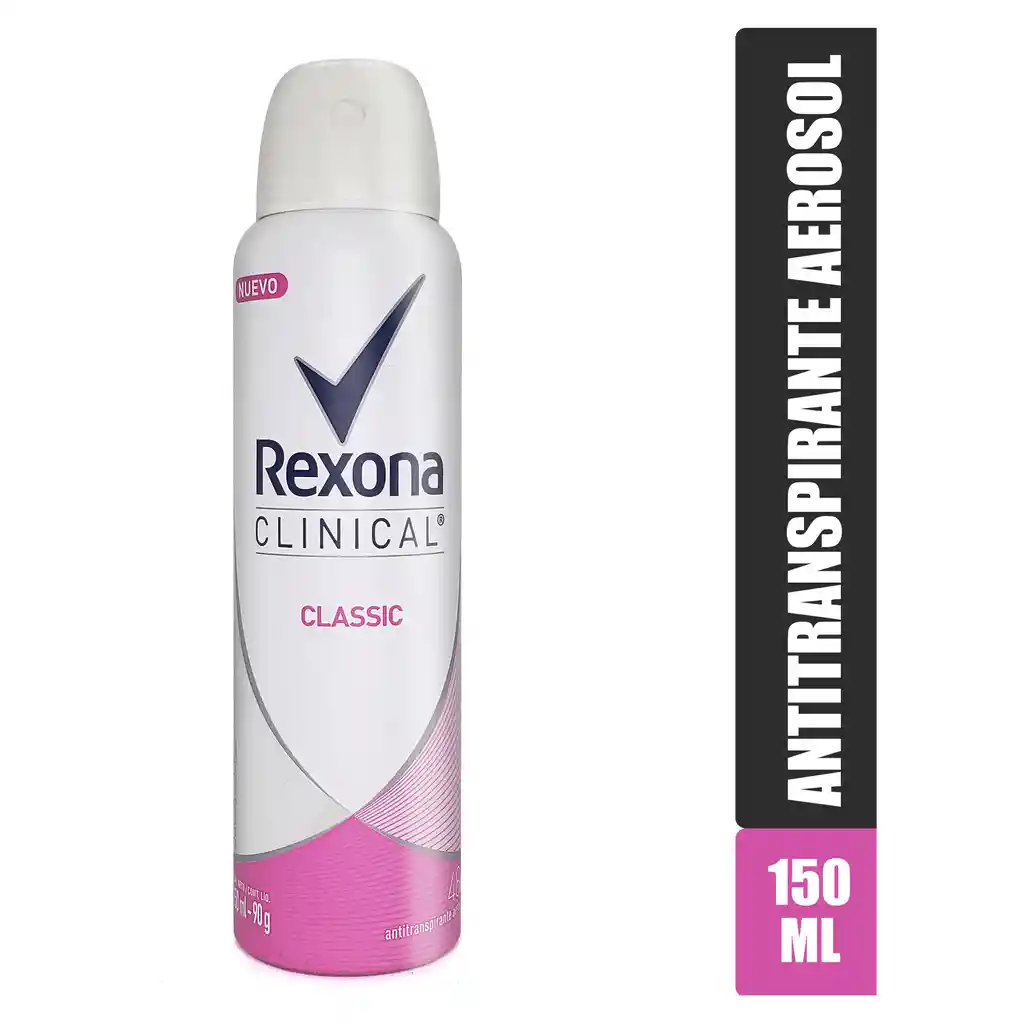 Desodorande Rexona Aerosol Mujer Classic 150ml
