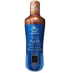 Herbacol Tónico Capilar Flash Cubrecanas Tono Chocolate  