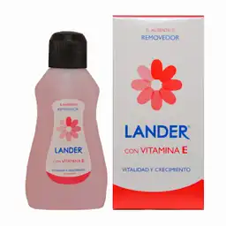 Lander Removedor de Esmalte con Vitamina E
