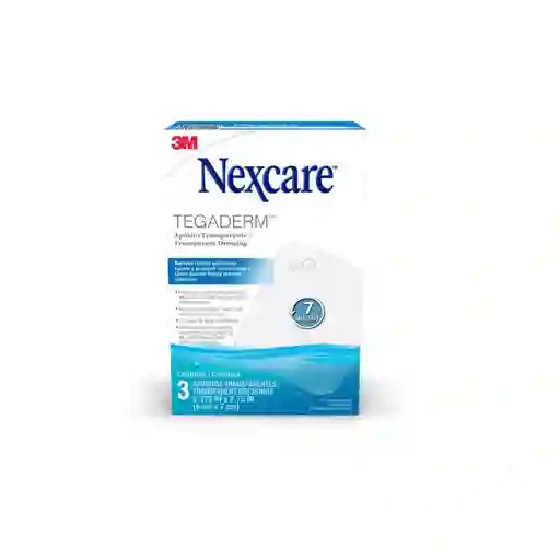 Aposito Nexcare Tegaderm Transparente 6 X 7 Cm X 3