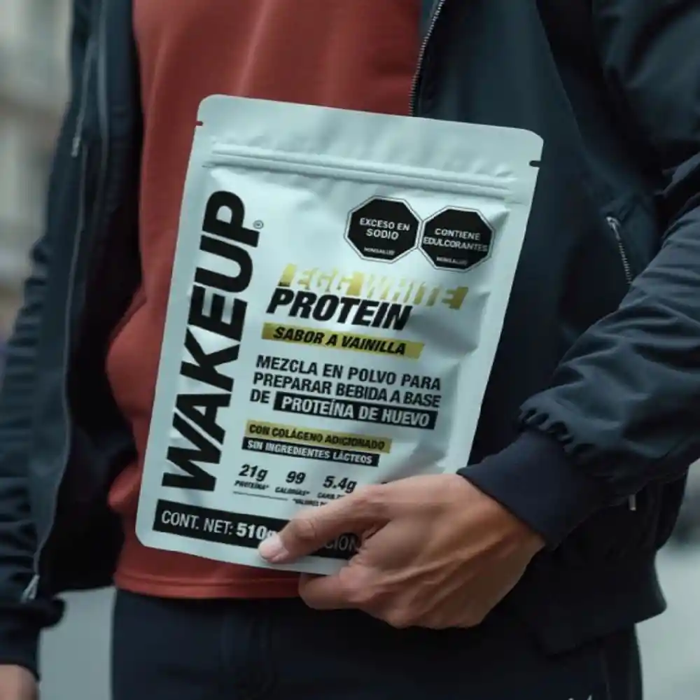 Proteina Huevo Wakeup Sabor Vainilla