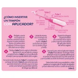 Nosotras Tampones con Aplicador Regular
