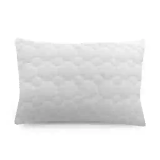 Almohada 45x65 Microfibra Acolchada Unica-blanco