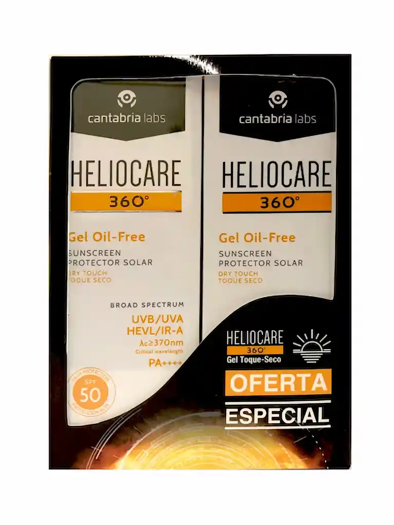 Heliocare Pack Gel Protector Solar