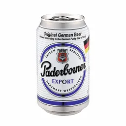 Paderborner Cerveza Original.