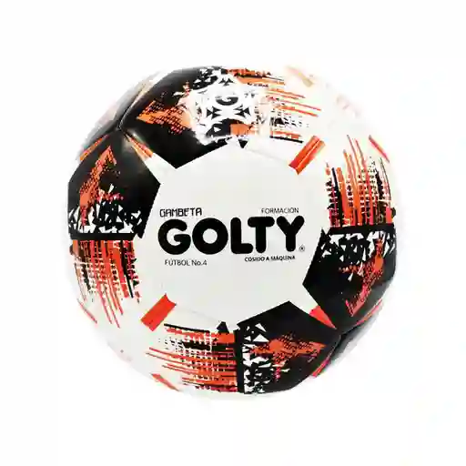 Golty Balón de Fútbol Gambeta Color Blanco N°4 