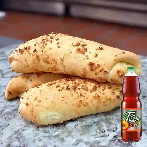 Combo Pan de Quesito Dulce + Mr Tea Durazno 1.5 l
