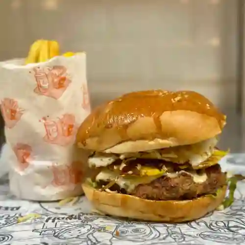 Hamburguesa Campesina en Combo