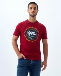 Camiseta Hombre Rojo Talla M 849f016 Americanino