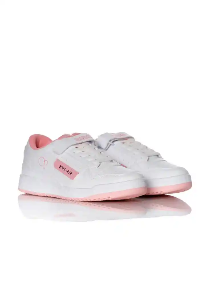 Tenis De Mujer 36 - Bco/Rosad