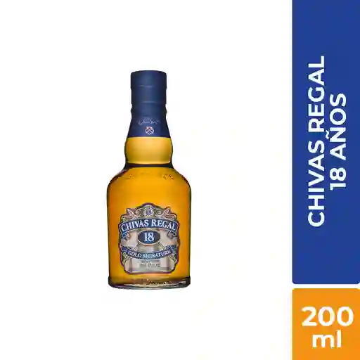 Chivas Regal  18 años Whisky  200 ml