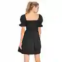 Vestido Corto Bondi Negro Talla L