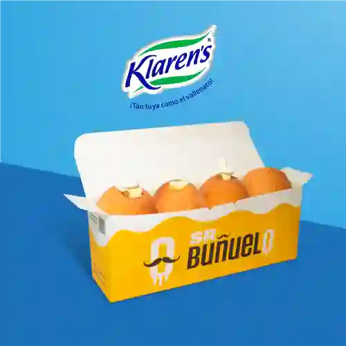 Caja x 4 buñuelos mixta costeño