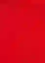 Pantalón Riga Rojo Talla L Mujer Mango