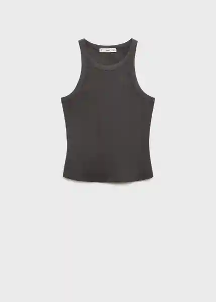 Top Naju Antracita Talla S Mujer Mango