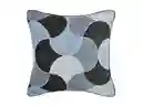 Cojín Tapiz Paño Negro 45 x 45 cm Casaideas