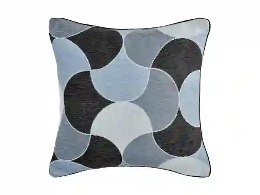 Cojín Tapiz Paño Negro 45 x 45 cm Casaideas