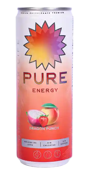 Pure Energy Bebida Energizante 355 mL