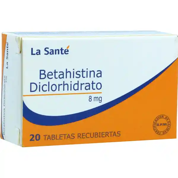 La Santé Betahistina Diclorhidrato (8 mg)