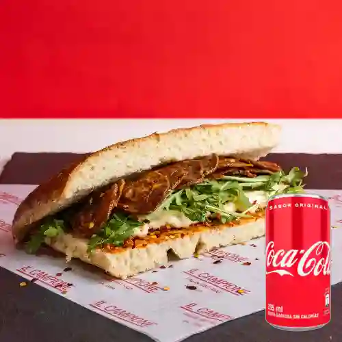 Combo Panini Siciliano + Coca-Cola Original 235 ml