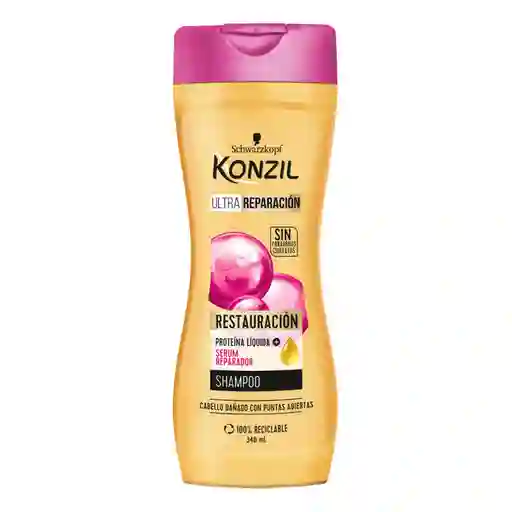 Shampoo Konzil Ultra Reparación Restauración