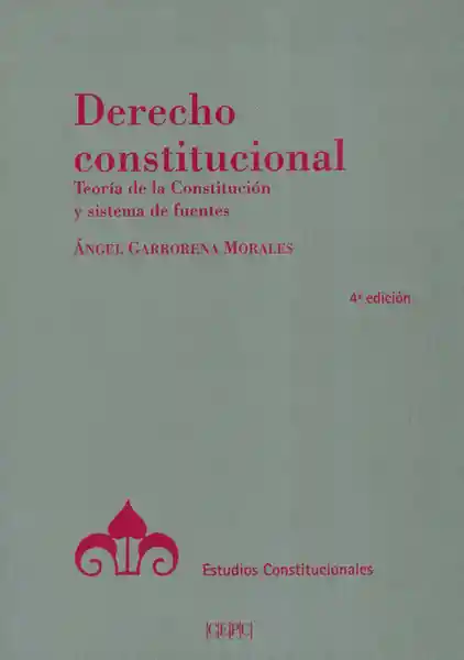 Derecho Constitucional Teoría de la Constitución