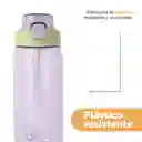 Vaso Plástico de Verde y Morado 780 mL Miniso