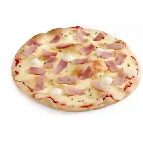 Pizza Jamón y Queso Personal