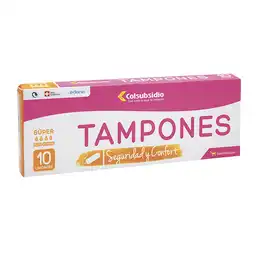 Tampon Colsubsidio Digital Super 10und