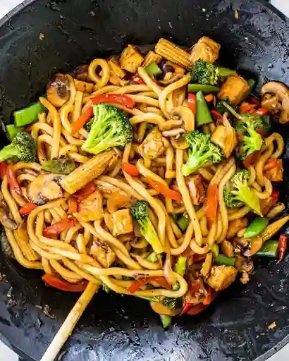 Pasta Al Wok Vegetariano