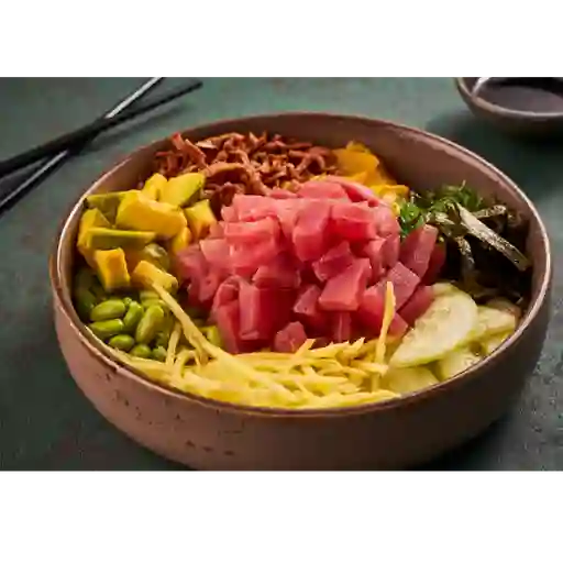 Atún poke bowl