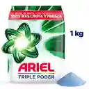 Detergente en Polvo Ariel Triple Poder de 1kg Jabon para Ropa