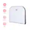 Cartera Corta Con Cierre Para Mujer Plata Serie Miniso